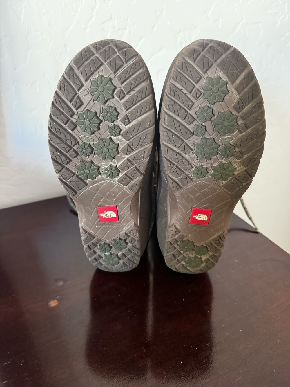 The North Face Women’s Brown and Gray Insulated Lace-Up Winter Boots - Picture 3 of 3